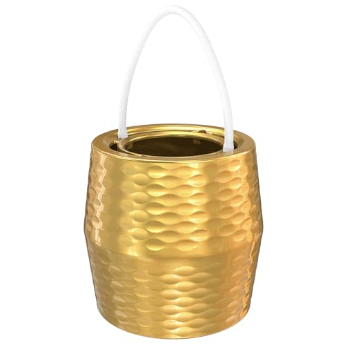 Bath Filter for Tub - KDF-55 Bath Water Filter for Tub Faucet, Removes Most Chlorine, Lead, Fluoride and Heavy Metals | Hard Water Softener, Improves Skin, Hair and Nails (Gold)