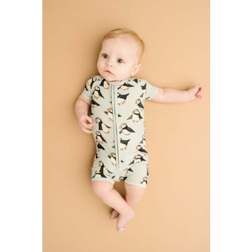 Puffin Pals Bamboo Short Romper