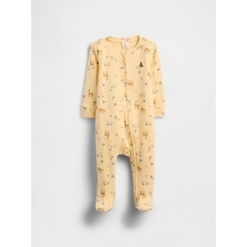 Baby Print Two-Way Zip One-Piece | Gap Factory
