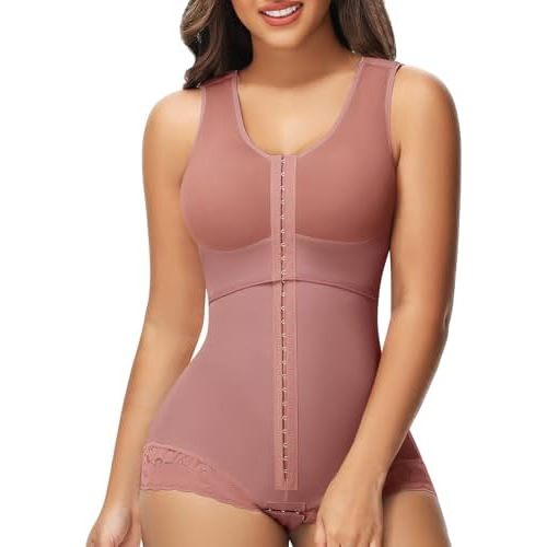 SHAPSHE Fajas Colombianas Moldeadoras BBL Post Surgery Stage 2/3 Body Shaper Tummy Control High Compression Garment Shapewear