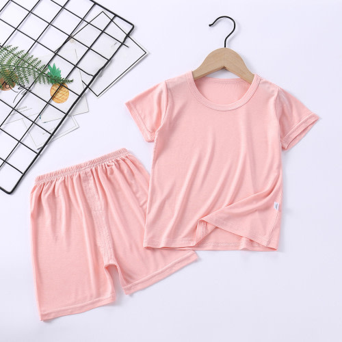 Summer Saving Clearance!Ynynloco Baby Boys Girls Short Summer Pajamas Sets - Toddler Cool Jammies Pjs Rayon from Bamboo,2pcs Kids Sleepwear Set 6M-7Y