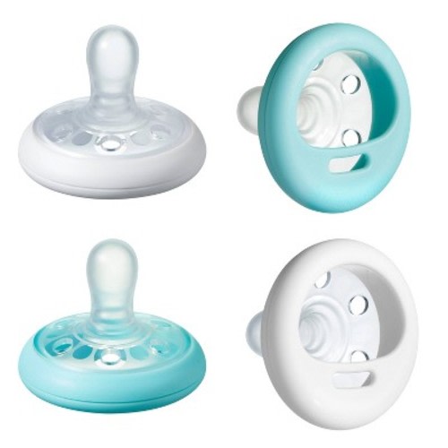 Tommee Tippee Breast-Like Pacifier Soother 4pk, Size: 0-6M