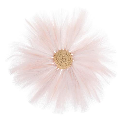 Pink Pampas Grass Flower Wall Decor