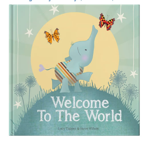 Welcome To The World: Keepsake Gift Book for the Arrival Of a New Baby