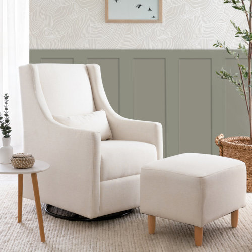 babyletto Toco Swivel Glider with Ottoman Set & Reviews | Wayfair