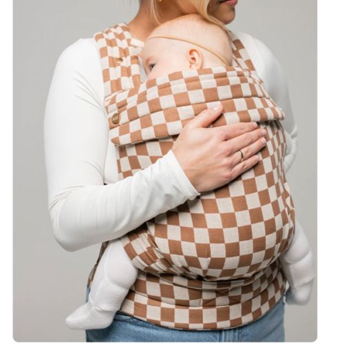 The Monarch Carrier - Mocha Check – Mabē