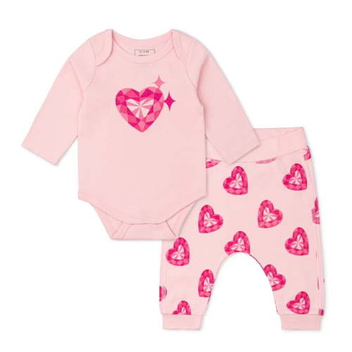 Paris Hilton x Monica + Andy Organic Cotton First Moves Set, Sizes Newborn- 24 Months