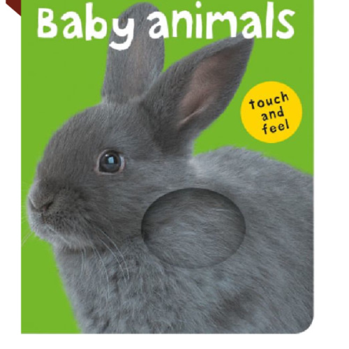 Baby Animals (Bright Baby Touch and Feel Series) by Roger Priddy, Board Book | Barnes & Noble®