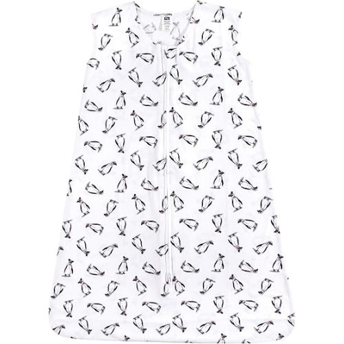 Hudson Baby Unisex BabyCotton Sleeveless Wearable Sleeping Bag, Sack, Blanket