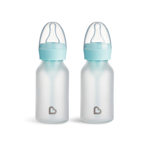 Bond® Silicone Glass Bottle 4oz 2pk | Munchkin