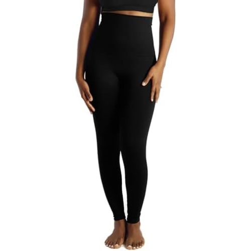Belly Bandit – Mother Tucker Discreet Breathable Postpartum Compression Leggings – High Waisted Support Leggings for Women