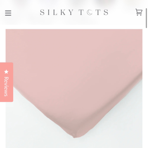 Silk Crib Sheet