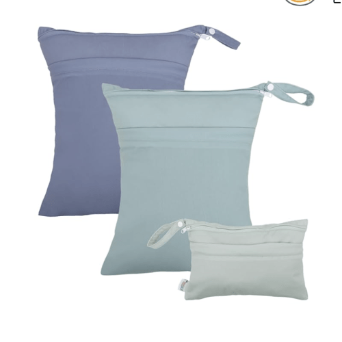 ALVA ALVABABY Waterproof Diapering Sleeve in Light Yellow&Light Green&Light Purple