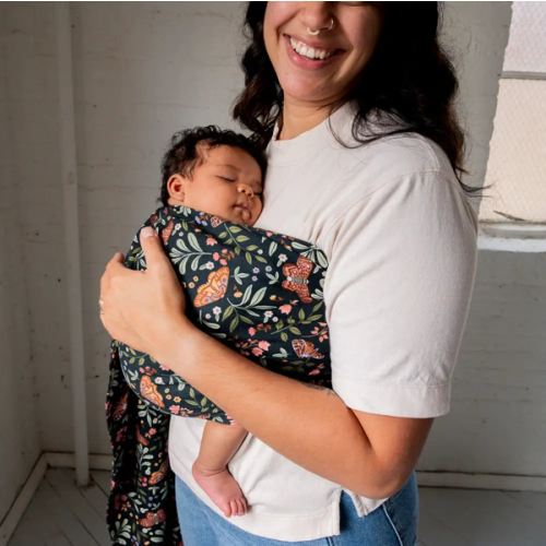 Night Garden Ring Sling | Baby Carriers | hope&plum Baby Wrap Carrier