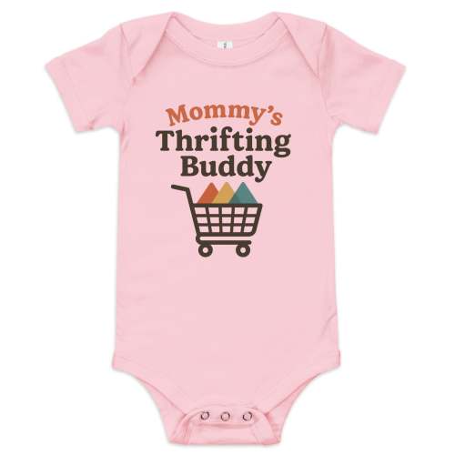 Mommy’s Thrifting Buddy Onesie