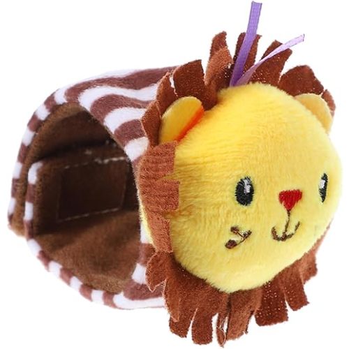 Toyvian 1pc Toy Wrist Lion Snap Bracelet Baby Musical Toy Bell Animal Wrist Rattle Xmas New Year Jingle Bell Toy Toys Wrist Rattle Plush Puzzle Rattle Socks