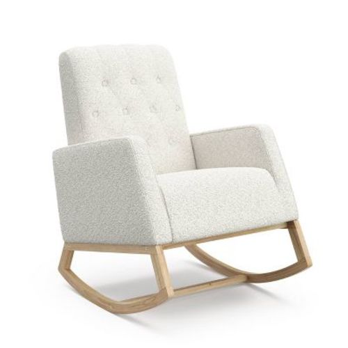 Storkcraft Northern Lights Nursery Rocker - Natural/ivory Boucle