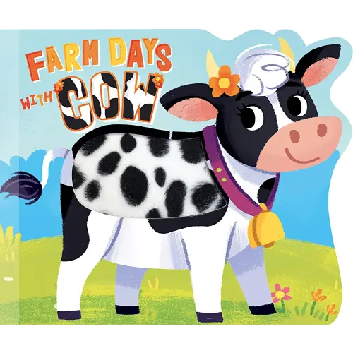 Farm Days with Cow - Touch and Feel Board Book - Sensory Board Book