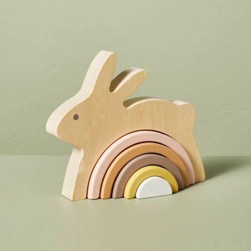 Toy Bunny Wooden Block Stacker - Hearth & Hand™ with Magnolia