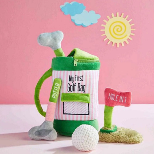 Mud Pie Baby Girls Golf Plush 5-Piece Set