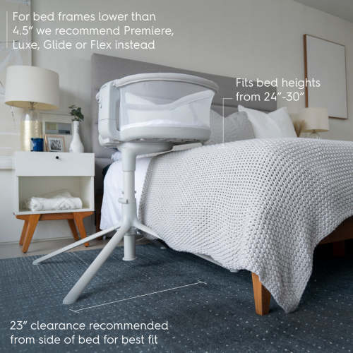 HALO Innovations BassiNest Swivel Sleeper 3.0 in Grey