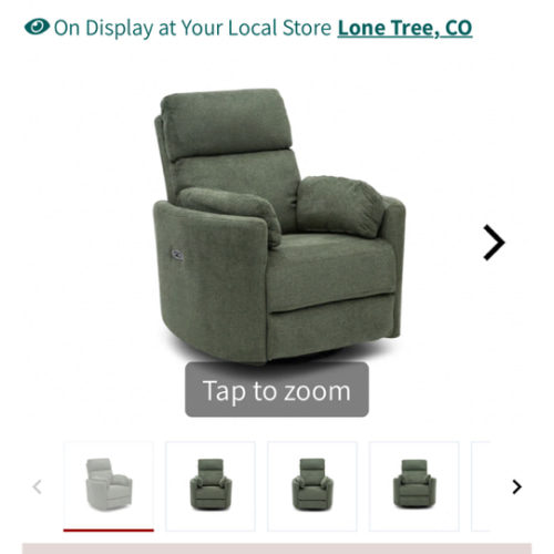 Cooper Swivel Recliner | Furniture Row