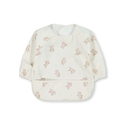 Off White Baby Smock Bib | Best&Less™ Online