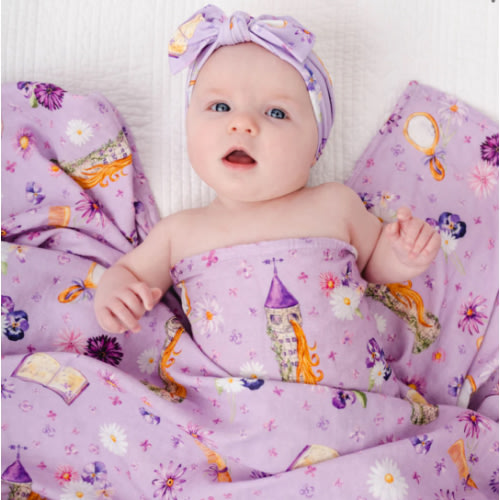 Rapunzel Swaddle Blanket