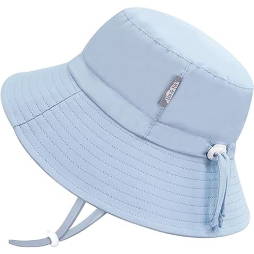 JAN & JUL Adjustable 50+ UPF Cotton Bucket Sun-hat for Baby and Kids