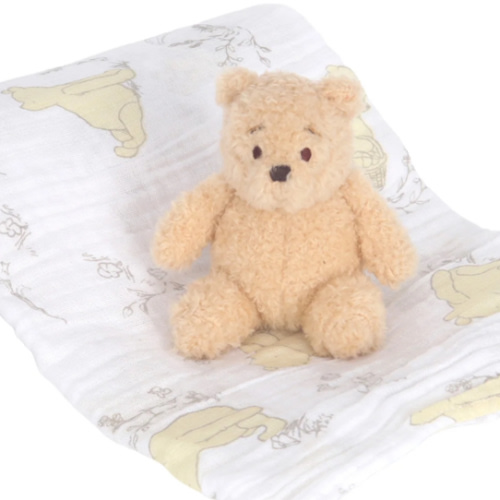 Winnie the Pooh Blanket & Plush Baby Gift Set