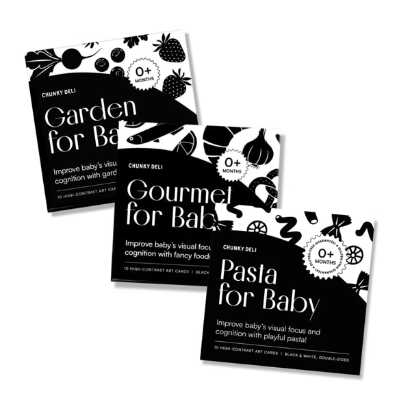 High Contrast Baby Art Cards