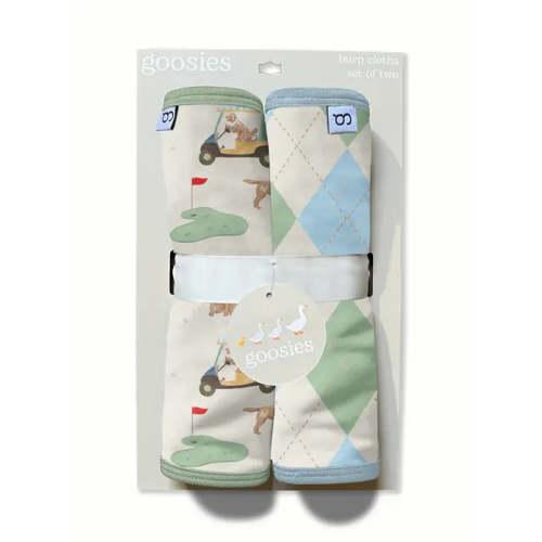Burp Cloth Set - Barks & Birdies – Goosies