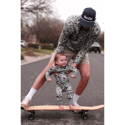 Baby Zip Up - Retro Duck Camo – BURLEBO