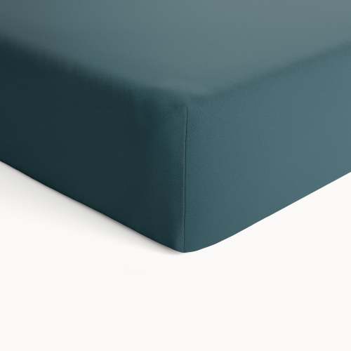 Organic Cotton Fitted Crib Sheet- Balsam