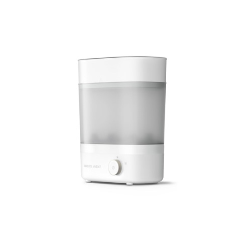 Philips Avent Baby Bottle Sterilizer and Dryer Premium, Removes 99,9% of Bacteria, Chemicals Free, Capacity 6 Bottles/Teats/Accessories, Modular Space Saving Design, Model SCF293