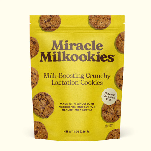 Crunchy Oatmeal Chocolate Chip Lactation Cookies