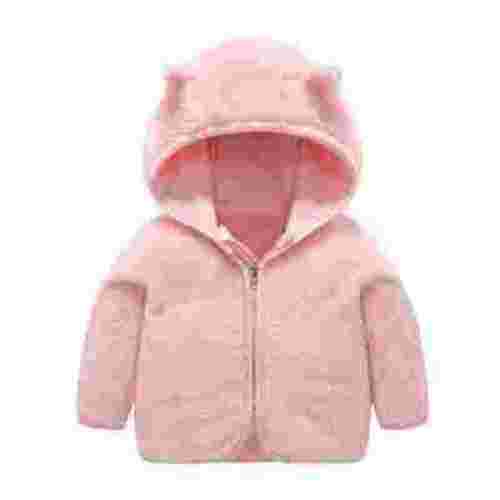 TAIAOJING Coat For Toddler Baby Boys Girls Winter Windproof Hooded Jacket Warm Outerwear Hoodies Coat 3-6 Months