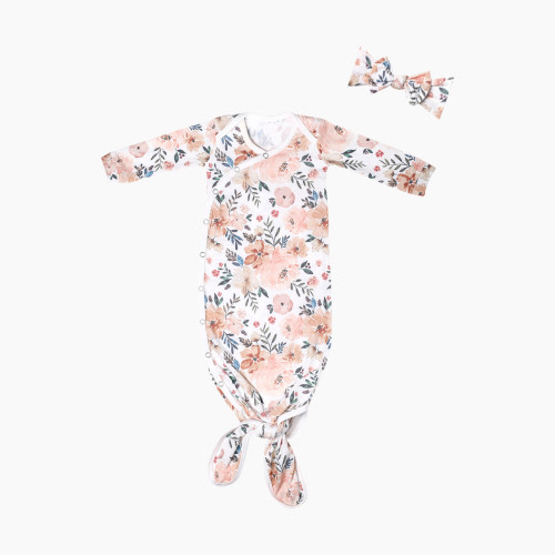 Copper Pearl Hat and Gown set - Autumn