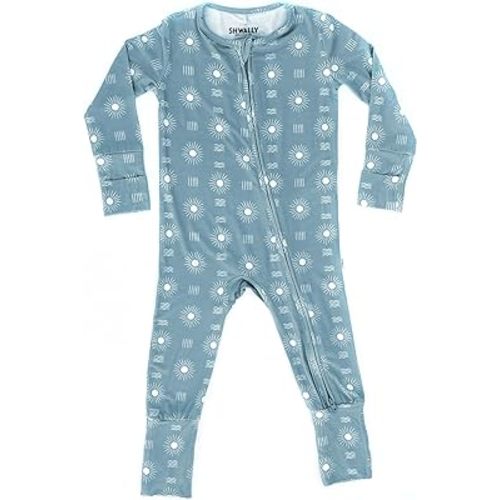 Organic Baby Bamboo Rompers & Two Piece Sets with 11 Signature Prints - Infant Zipper Jumpsuits