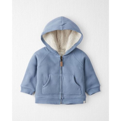 Baby Sherpa Lined Jacket Made with Organic Cotton - Little Planet | Carter's
