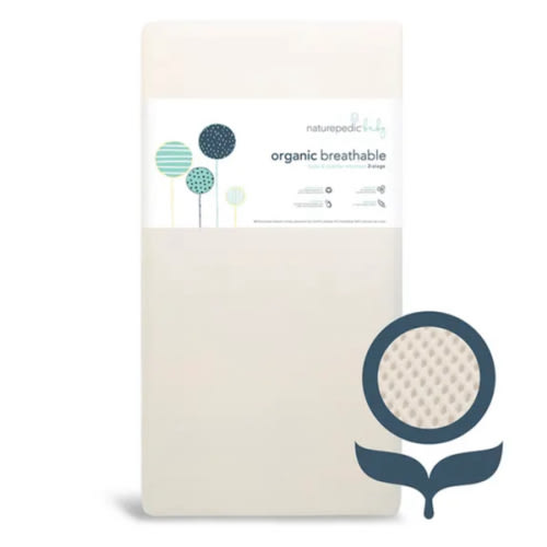 Organic Breathable Baby Crib Mattress (2-Stage)