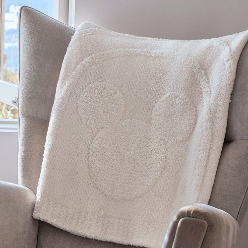 Mickey Mouse Icon Fringe Throw by Barefoot Dreams | Disney Store