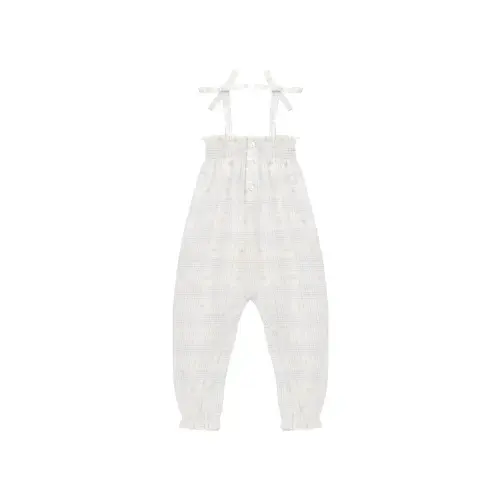 Organic Cotton Mirabel Jumpsuit - Marguerite Egret – Jamie Kay USA