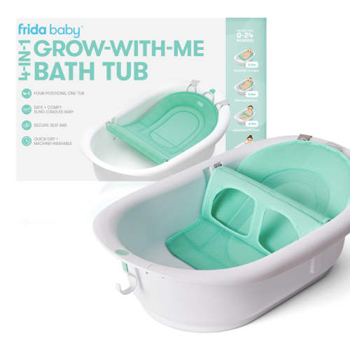 4-in-1 Grow-With-Me Bath Tub – Frida | The fuss stops here.