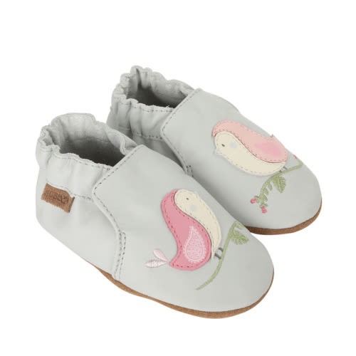 Bird Buddies Soft Soles Grey