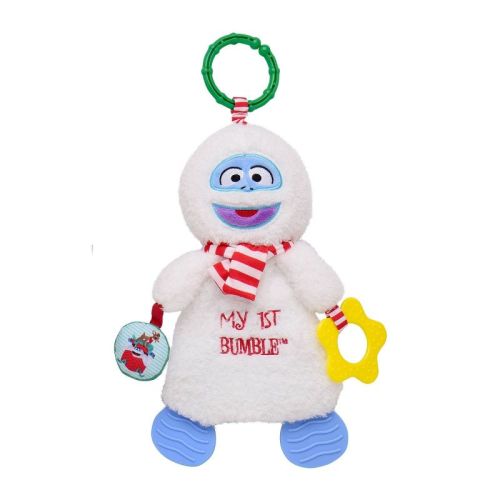 Rudolph The Red-nosed Reindeer 10" Bumble Crib Activity Toy With Teether - Christmas