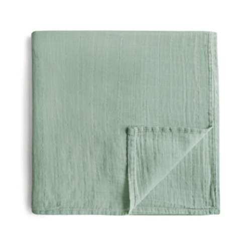 Organic Cotton Mushie Baby Muslin Swaddle Blanket
