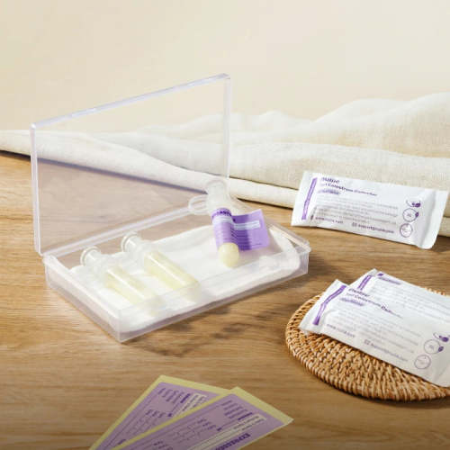 Nuliie 7 Pcs Silicone Breastmilk Storage Bags Reusable, 8oz/240ml