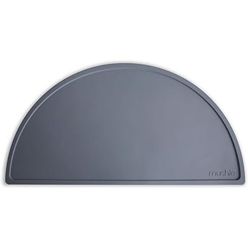 mushie Silicone Placemat for Kids | BPA-Free Non-Slip Design (Tradewinds)
