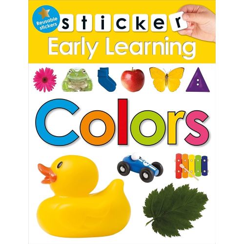 Sticker Early Learning: Colors: With Reusable stickers